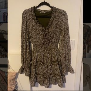 Olive Green Dress